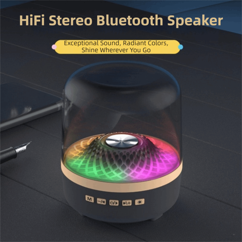 Soundbar Bluetooth Home - Bluetooth 5.4 HiFi Stereo Speaker Portable