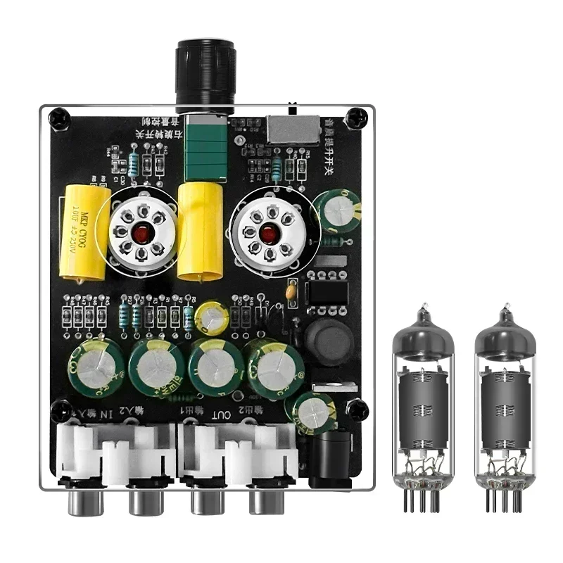 Home Cinema Theatre - Upgraded 6K4 Tube Preamplifier Amplifiers HiFi