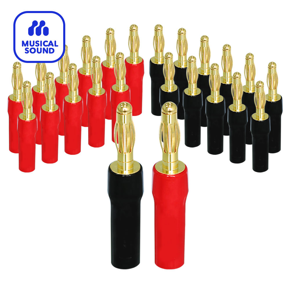 Home Cinema Theatre - Banana Plugs Audio Jack Connector 12