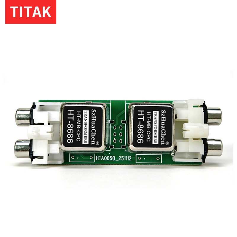 Home Cinema Theatre - RCA Dual Channel Audio Isolator Noise