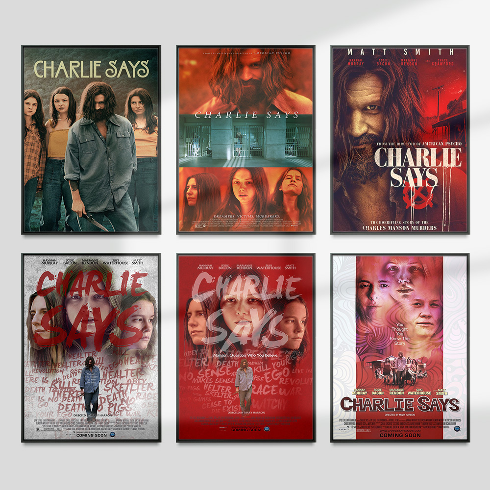 Home Cinema The Drama - Charlie Says Biographical Drama Film Print