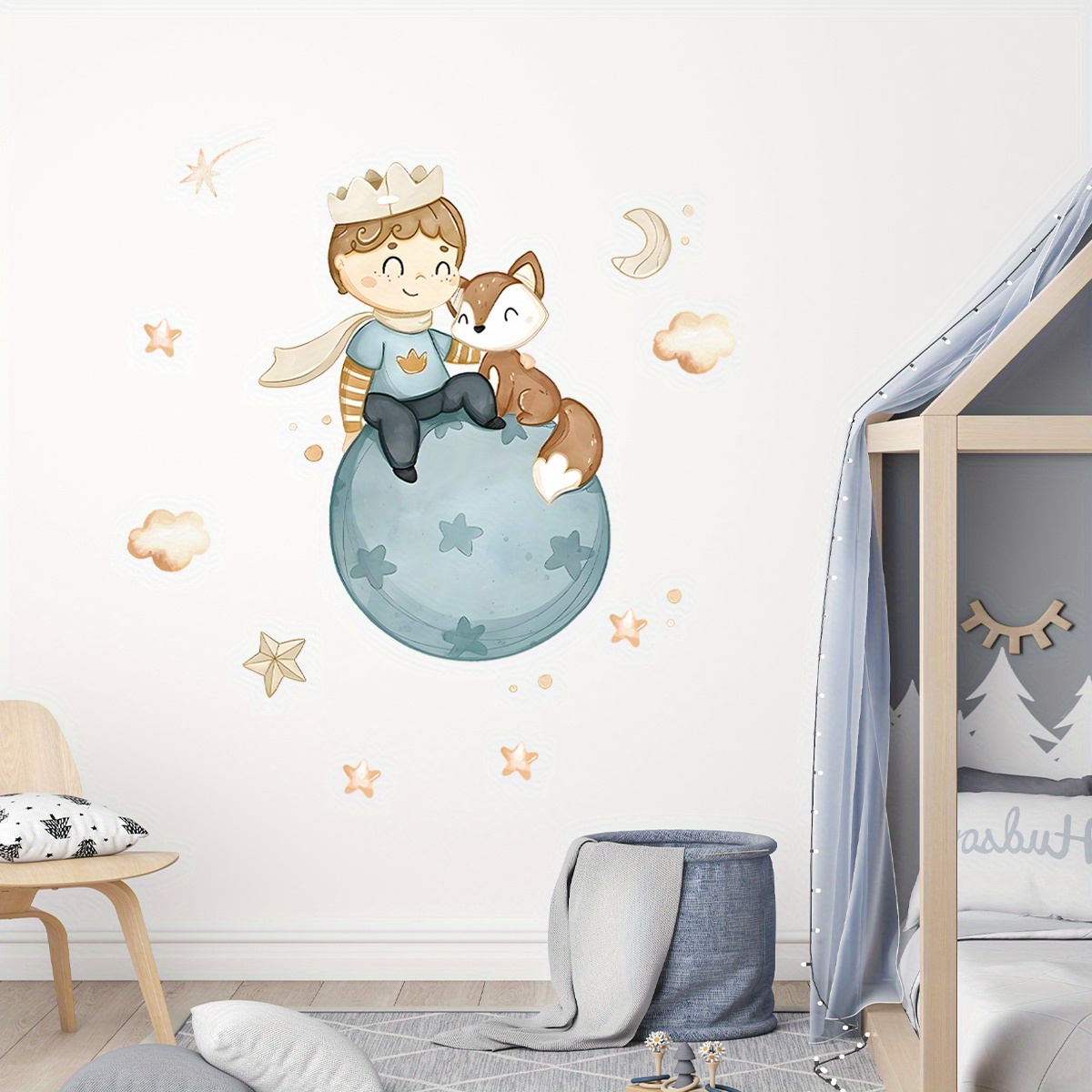 Cartoon Cute Prince Fox Balloo - Home Cinema Room recension och pris