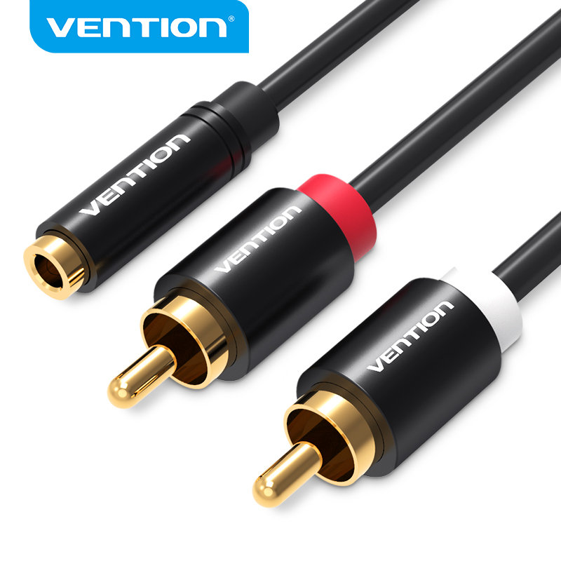 Vention Jack 3.5mm Female to 2 - Home Cinema Hall recension och pris