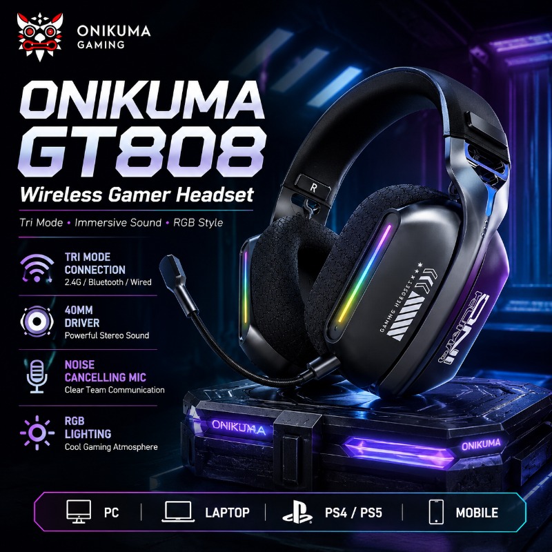 ONIKUMA GT808 Wireless Gaming  - Soundbar Bluetooth Home recension och pris