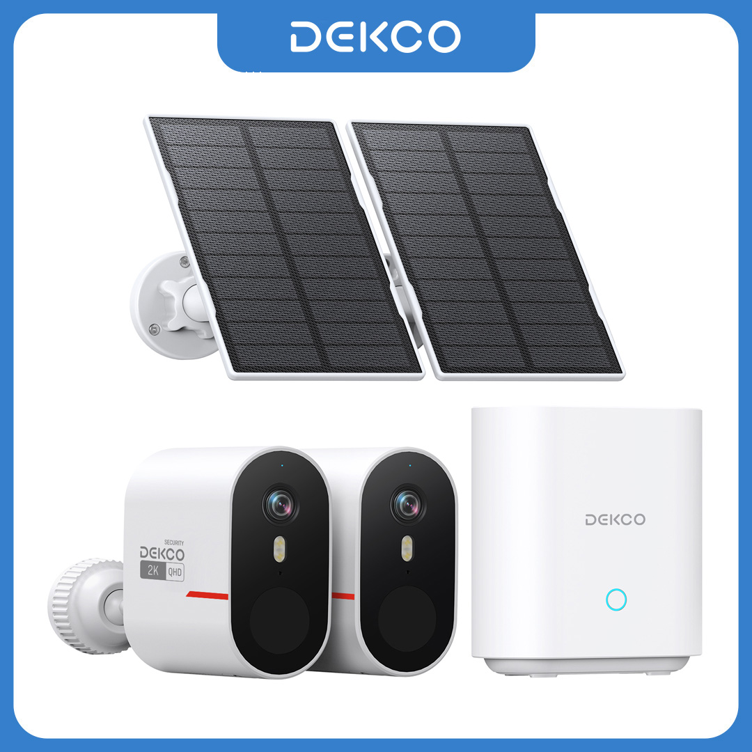 Dekco 3MP WiFi Solar Camera Sy - Home Cinema System recension och pris