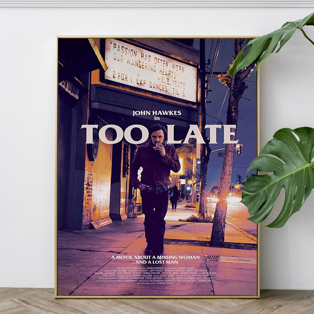 Too Late Drama Film Art Print  - Home Cinema The Drama recension och pris