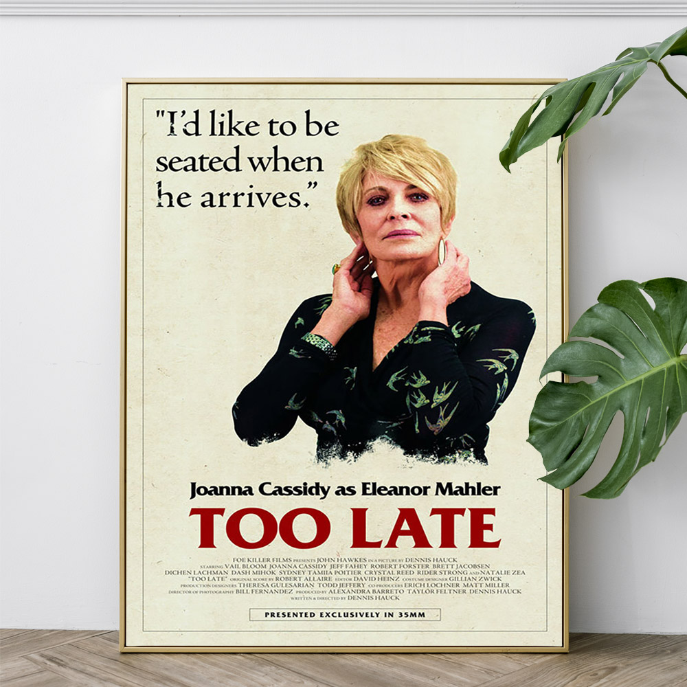 Too Late Drama Film Art Print  - Home Cinema The Drama recension och pris