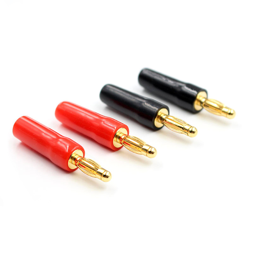 Banana Plugs Audio Jack Connec - Home Cinema Theatre recension och pris