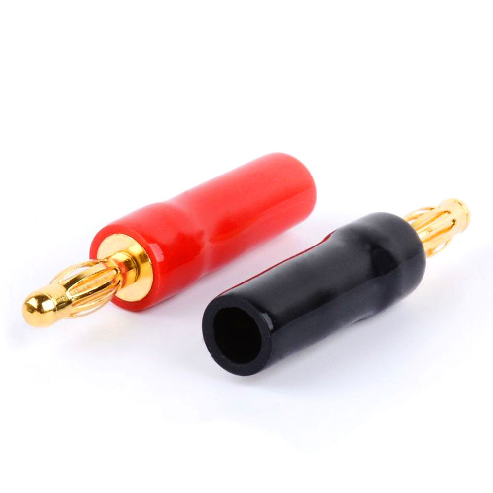 Banana Plugs Audio Jack Connec - Home Cinema Theatre recension och pris