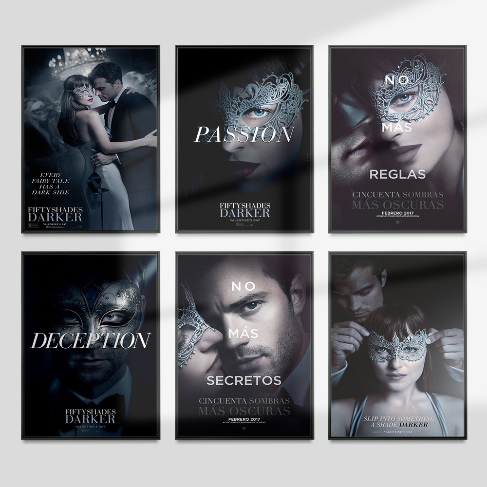 Fifty Shades Darker Erotic Rom - Home Cinema The Drama recension och pris