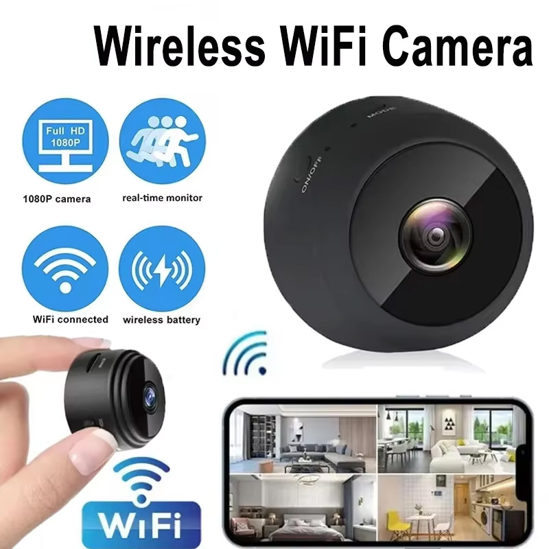 New A9 Camera Wifi 1080p HD Wi - Home Cinema Wireless recension och pris