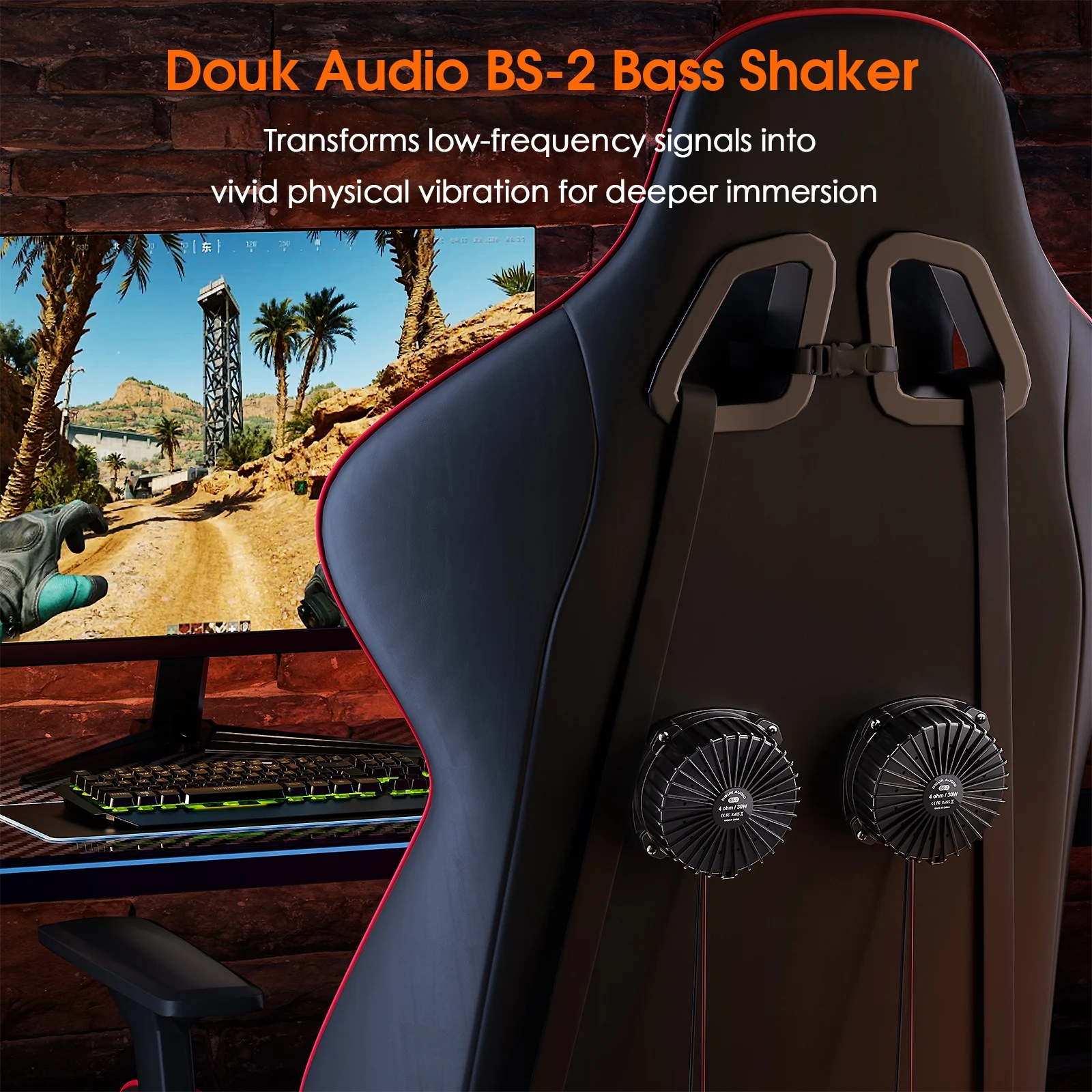 Douk Audio BS-2 30W 4Ω Bass Sh - Home Cinema Gaming recension och pris