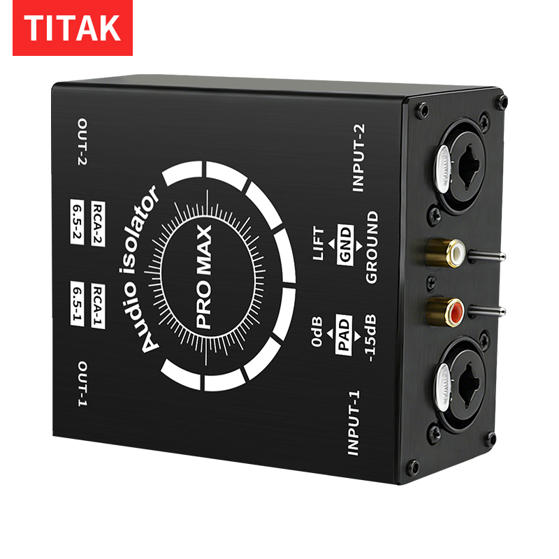 3Pin XLR/RCA/TS/TRS Ground Loo - Home Cinema Theatre recension och pris