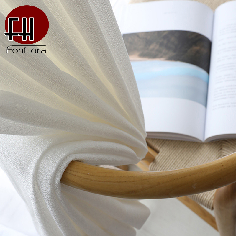 Fonflora Modern Solid White Th - Blackout Curtain Thick recension och pris