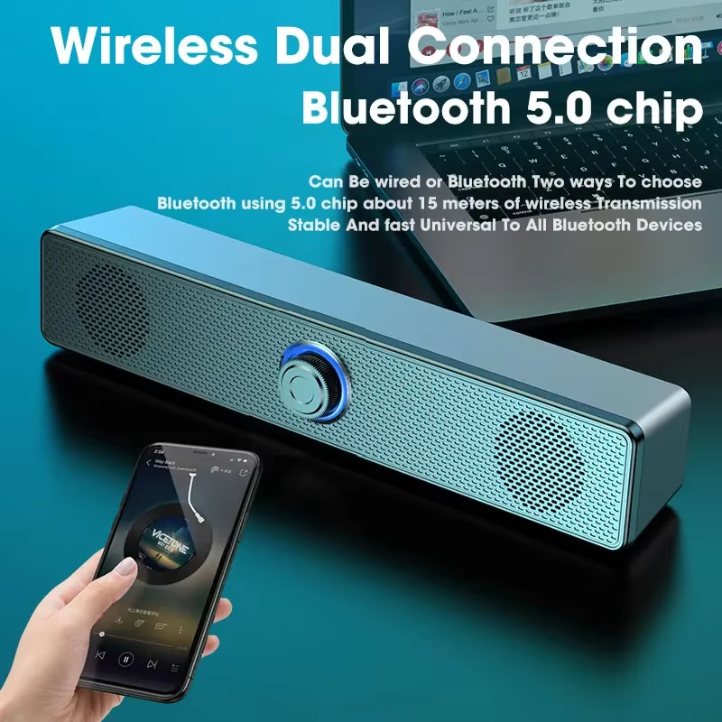 Bluetooth 5.0 4D Surround Soun - Soundbar Bluetooth Home recension och pris
