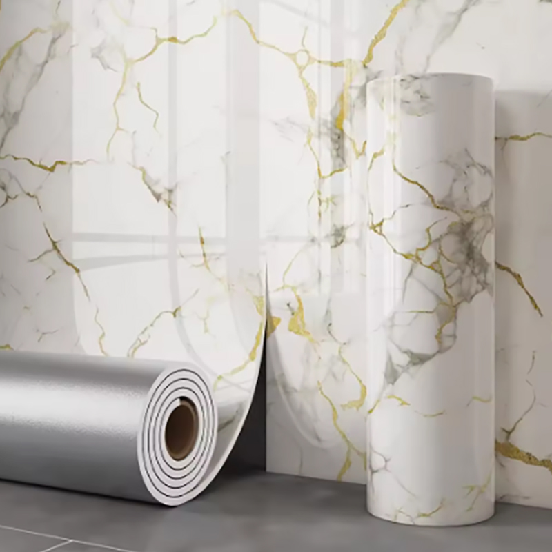 1 Roll Marble Thick Foam Imita - Home Cinema Room recension och pris