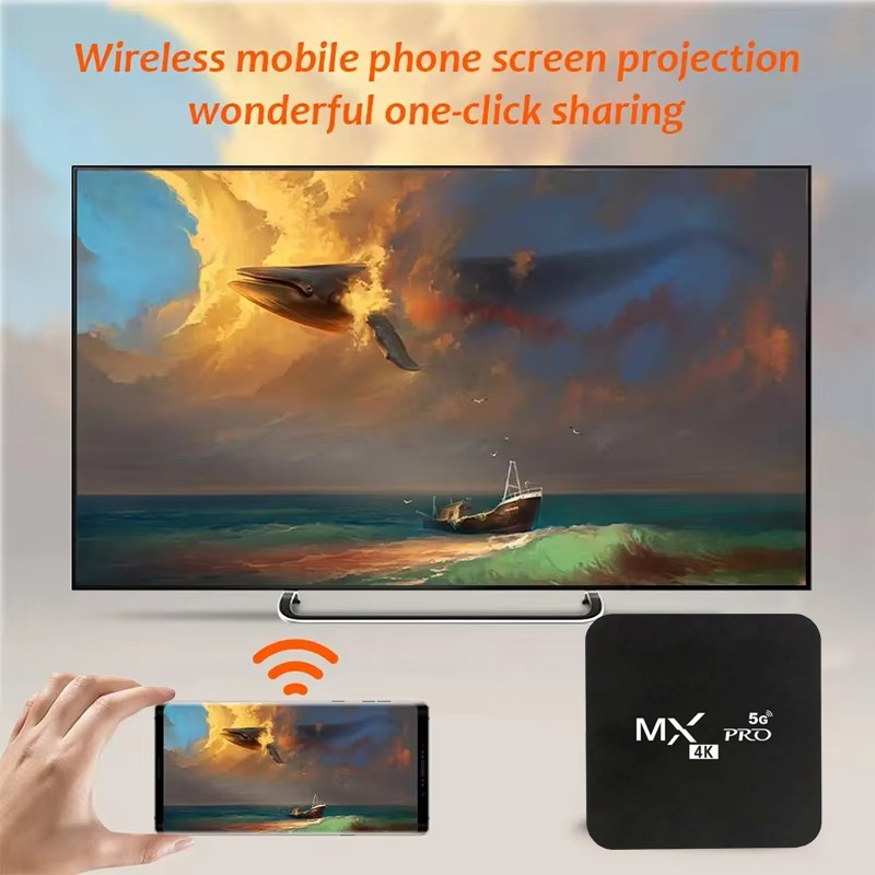 MX-Pro Smart TV Box 4K HD Andr - Home Cinema Atmos recension och pris