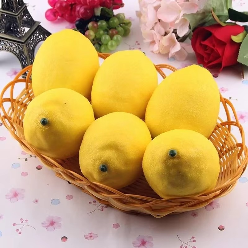 Artificial Lemon Fruit Home De - Home Cinema Theatre recension och pris