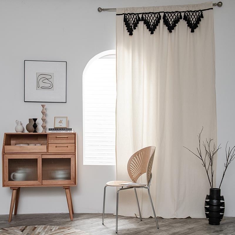 Cotton Linen America Rural Thi - Blackout Curtain Thick recension och pris