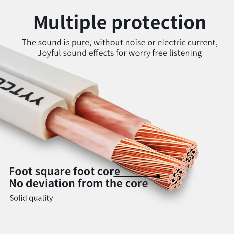 YYTCG DIY Loud Speaker Cable H - Home Cinema System recension och pris