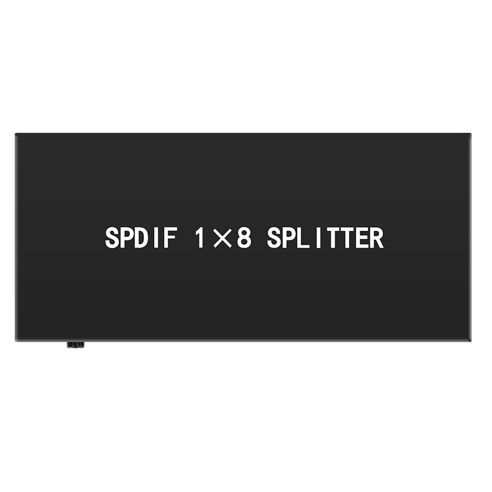 Optical Audio Splitter,1 in 8  - Home Cinema Hall recension och pris