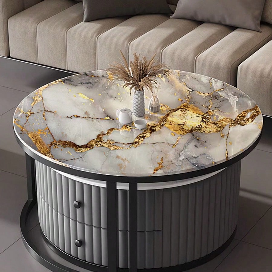1roll Waterproof Marble Peel a - Home Cinema Room recension och pris