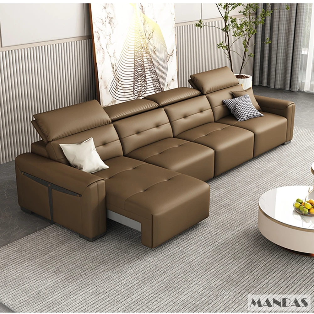 Genuine Leather Electric Conve - Home Cinema Room recension och pris
