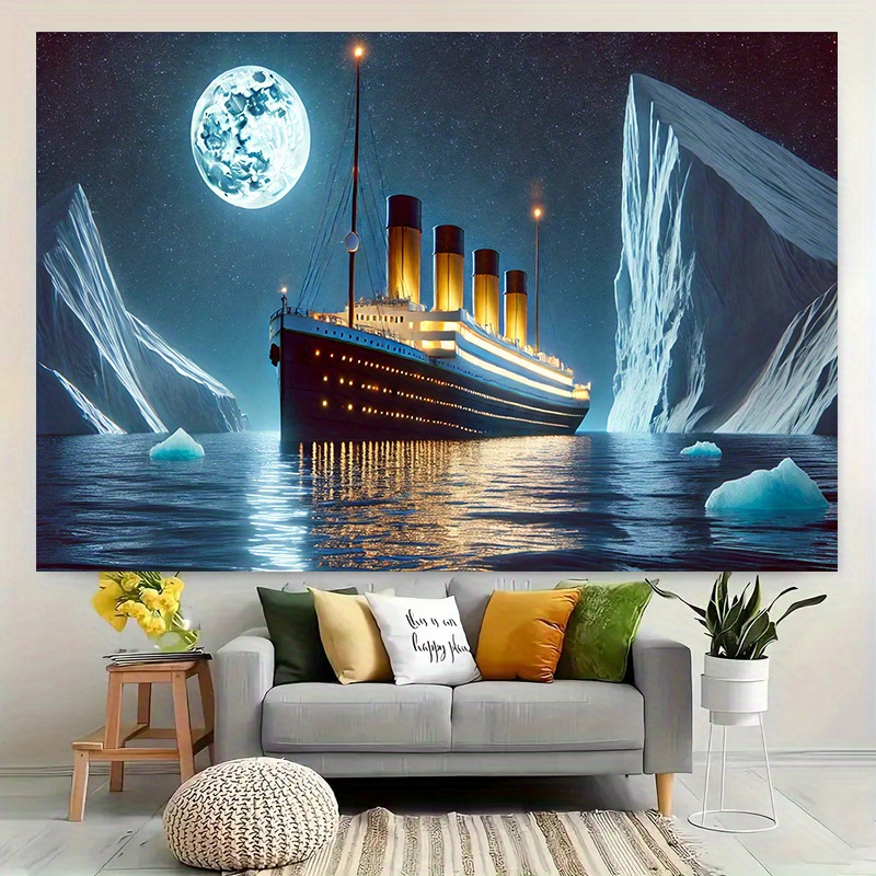 Titanic Ship Iceberg Moonlight - Home Cinema The Drama recension och pris