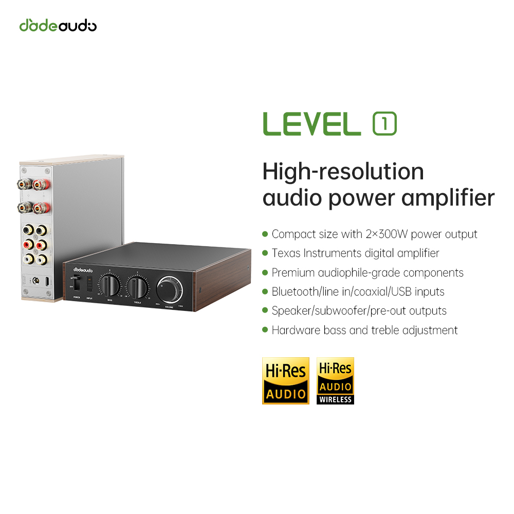 JadeAudio Level 1 Desktop HiFi - Home Cinema Hall recension och pris