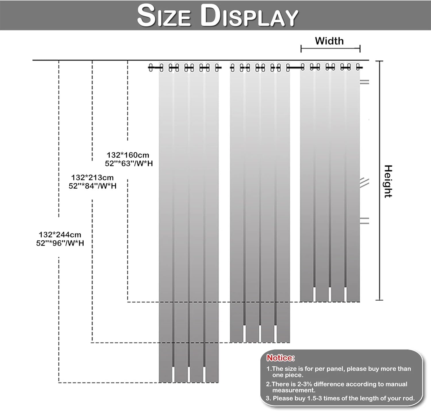 Waterproof Winter Curtains for - Blackout Curtain Thick recension och pris