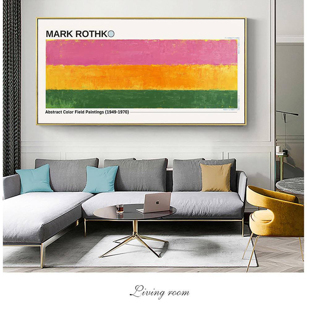 1pc Frameless  Mark Rothko Abs - Home Cinema Wall Art recension och pris