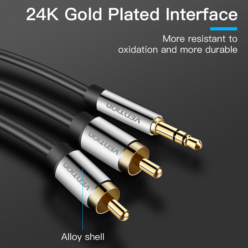 Vention RCA Cable 3.5 to 2rca  - Home Cinema Hall recension och pris