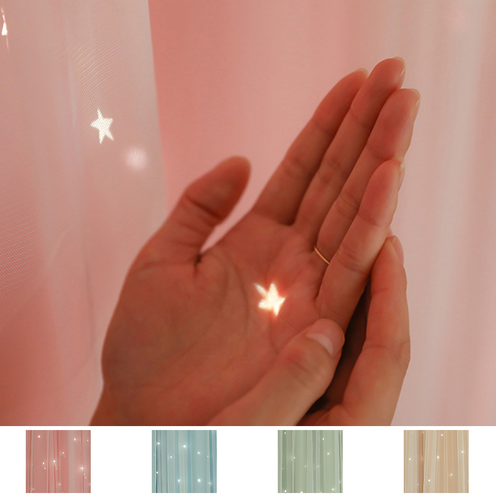 Stars Blackout Curtains Double - Blackout Curtain Thick recension och pris